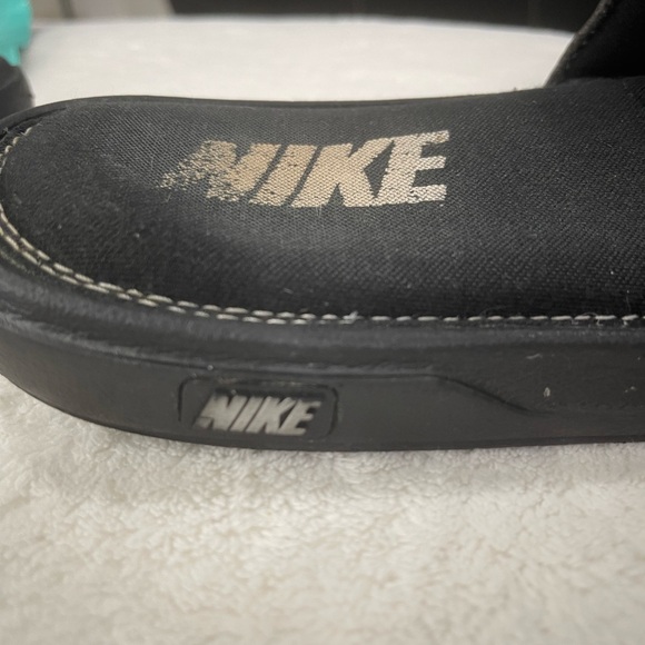 Nike Mens Black Slide Sandals adjustable size 11 - Picture 10 of 13
